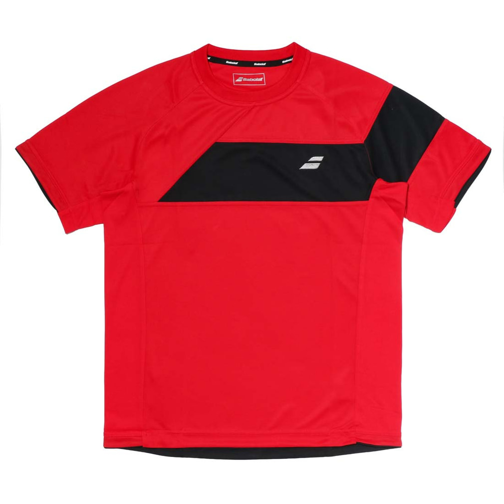 バボラ メンズ テニス 半袖Tシャツ CLUB SHORT SLEEVE SHIRT クラブ