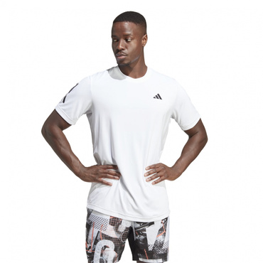 クラブ スリーストライプス テニス 半袖Tシャツ