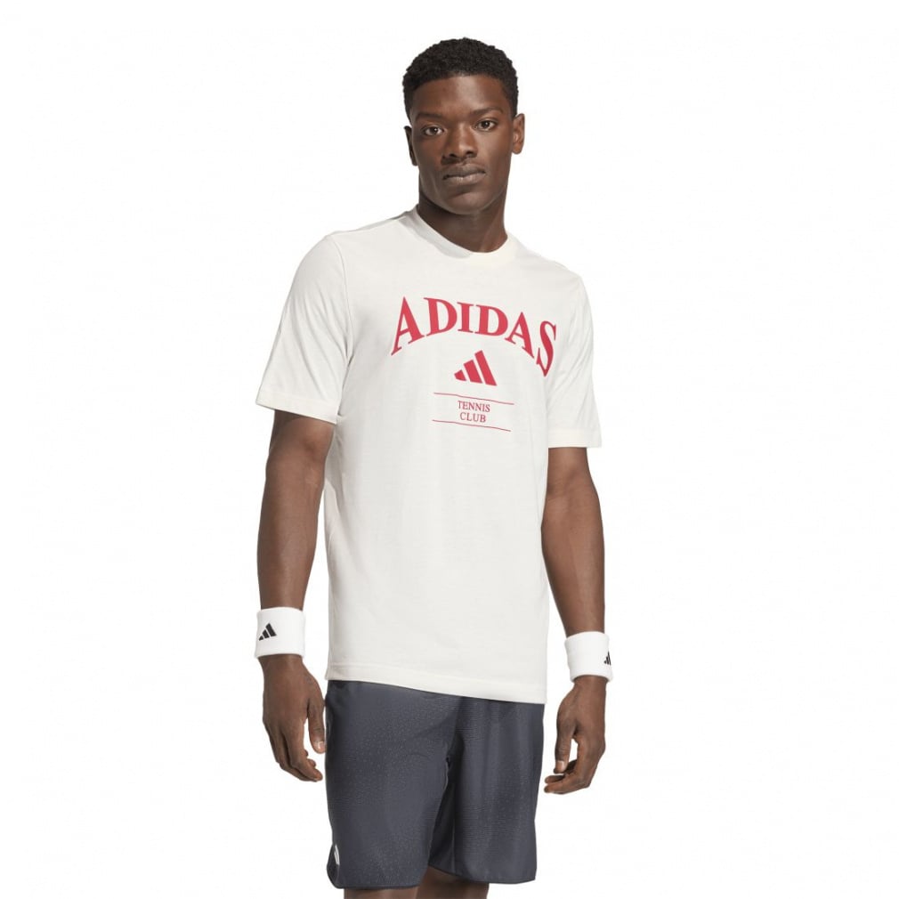 アディダス メンズ テニス 半袖Tシャツ ヘリテージ グラフィックT