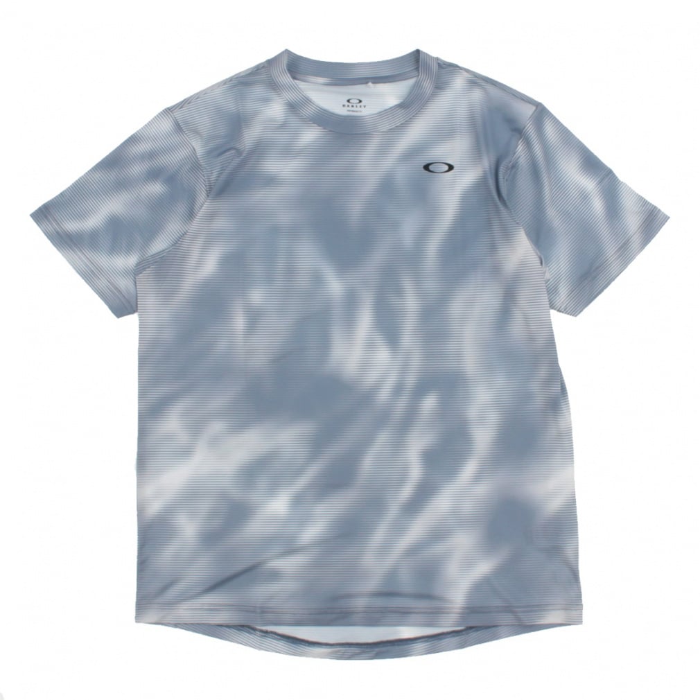 オークリー メンズ テニス 半袖Tシャツ SLANT GRAPHIC MESH SS TEE