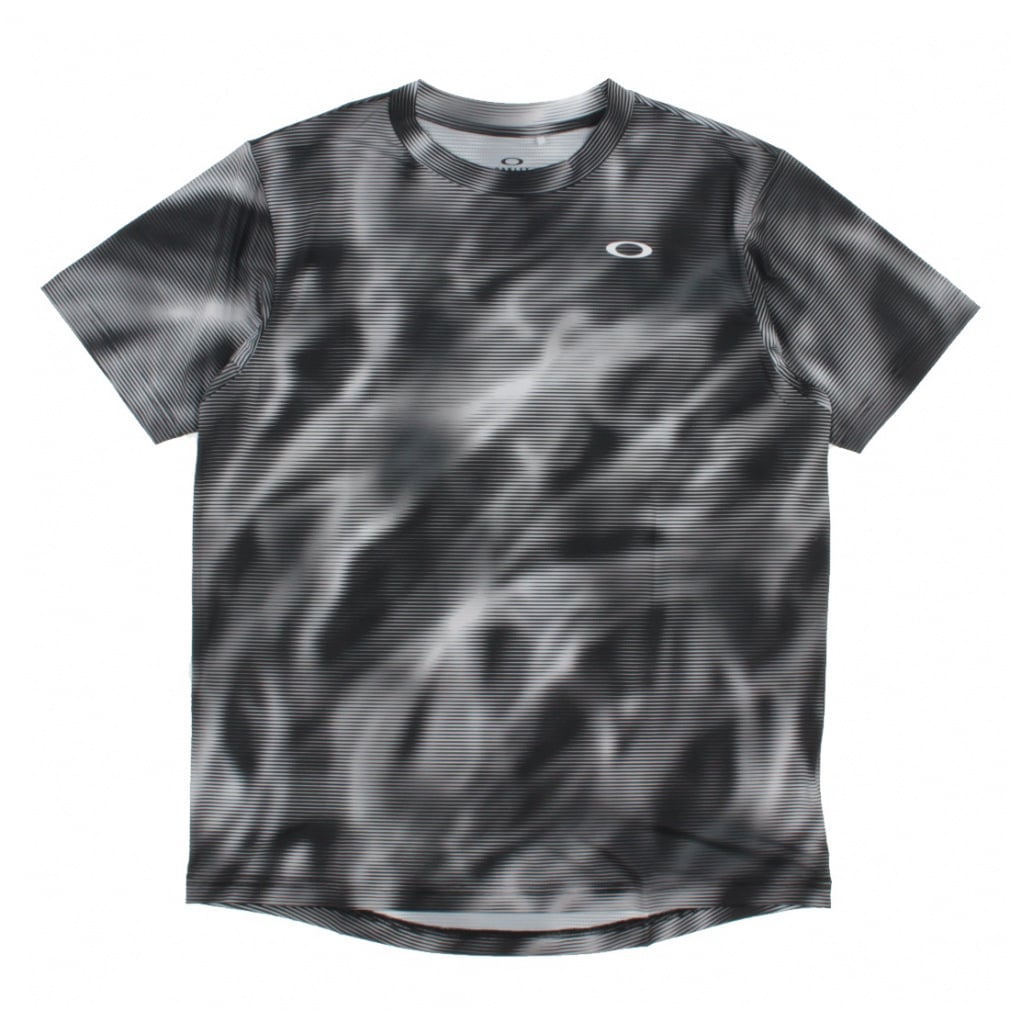 オークリー メンズ テニス 半袖Tシャツ SLANT GRAPHIC MESH SS TEE