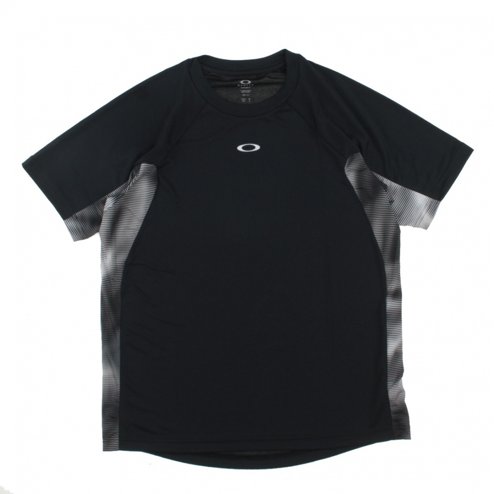 SLANT BLOCKING MESH SS TEE 13.0(ブラック-M)