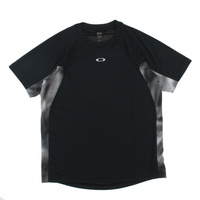 オークリー メンズ テニス 半袖Tシャツ SLANT BLOCKING MESH SS TEE