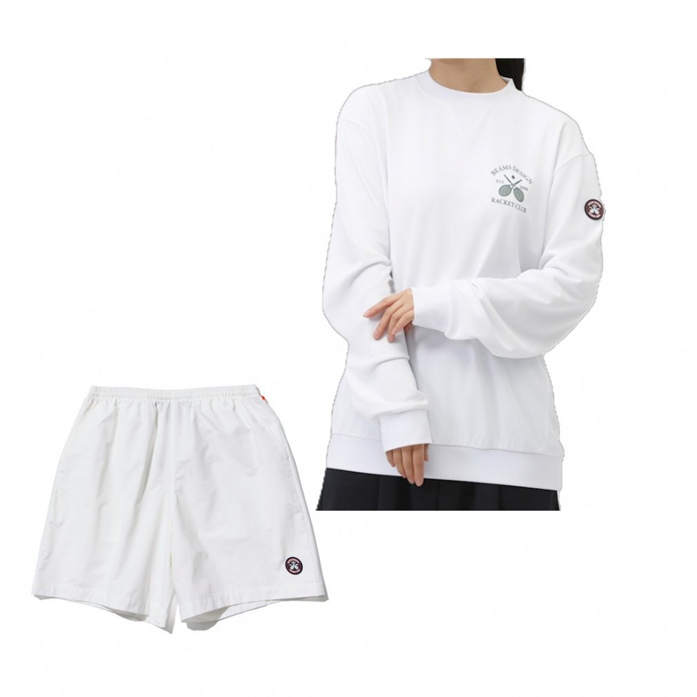 ティゴラバイビームスデザイン メンズ テニス 上下セット 長袖Tシャツ TRBM-2TW3115TL ・ ショーツ TRBM-2TW1205HP TIGORA by BEAMS DESIGN