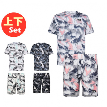 上下セット 半袖Tシャツ SLANT GRAPHIC SS TEE 11.0 ・ ハーフパンツ SLANT GRAPHIC SHORTS 11.0