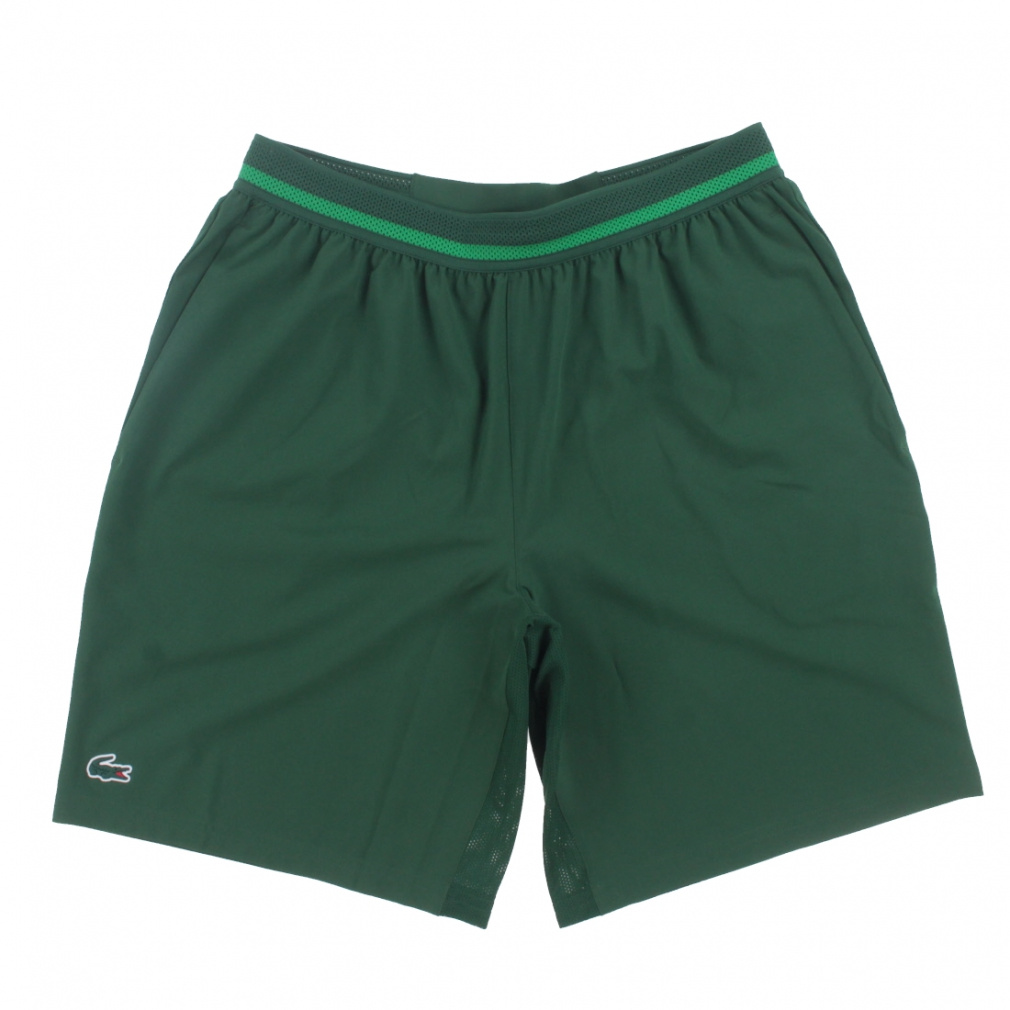 ラコステ メンズ テニス ハーフパンツ 『ノバク・ジョコビッチ』メッシュガゼットテニスショーツ GH7413-99 LACOSTE