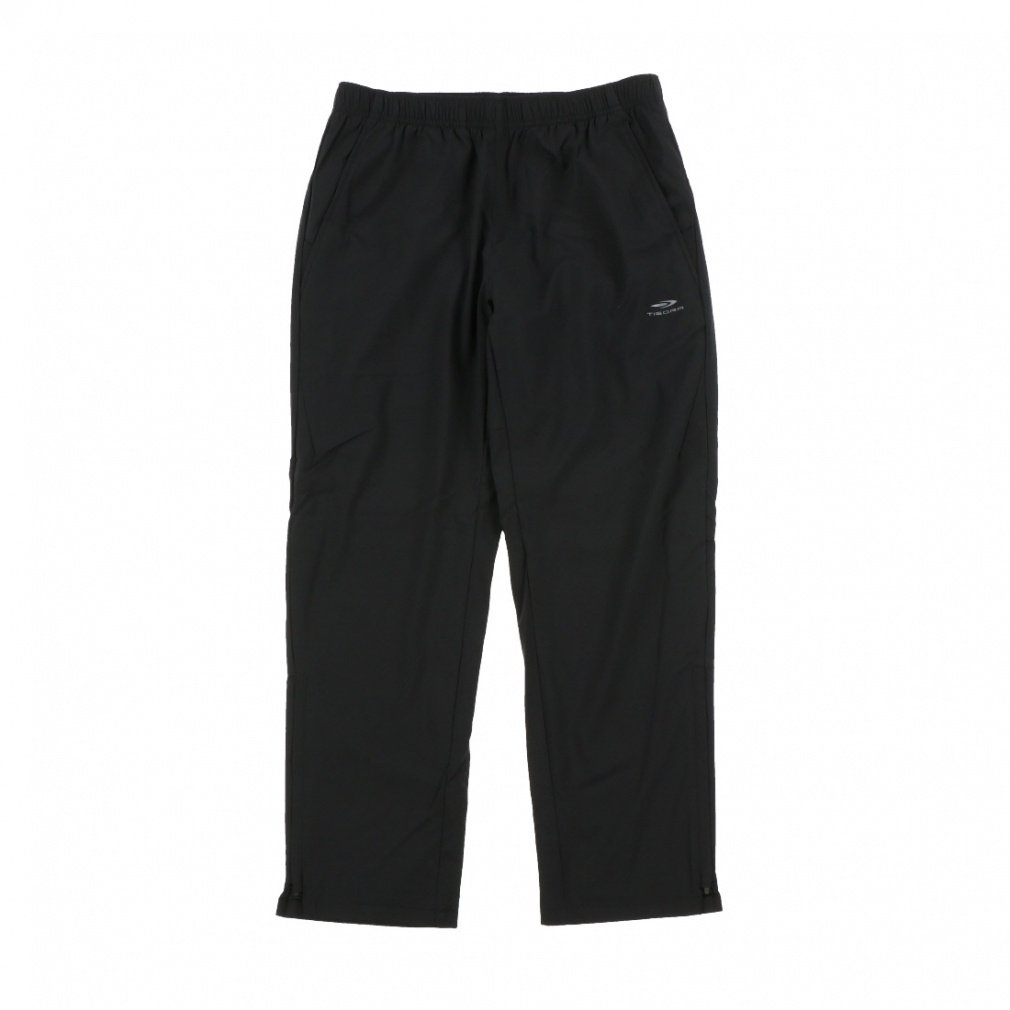 ティゴラ メンズ テニス 保温 撥水 ウインドパンツ 裏地背面アルミプリント生地使用 TR-2TW1713WP : ブラック TIGORA