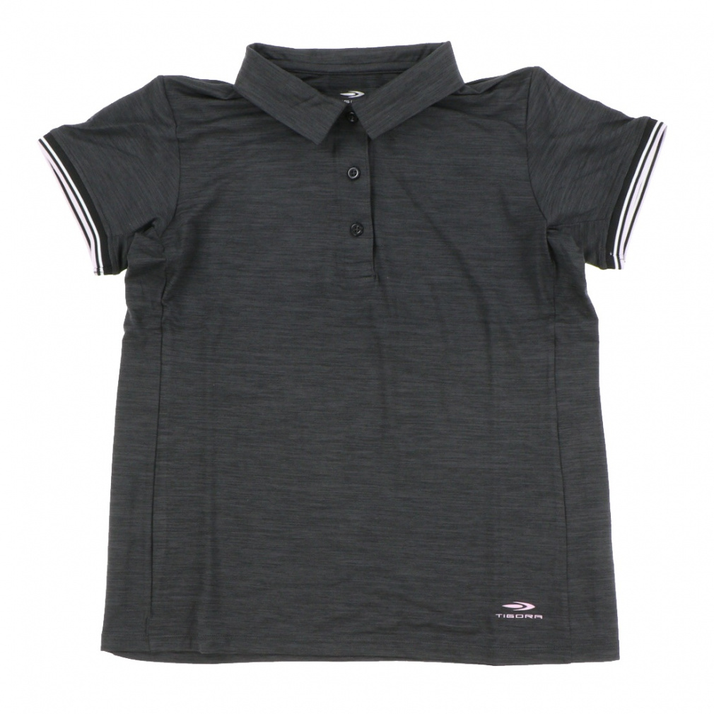 ATHLETICS 半袖ポロシャツ(ブラック-S)