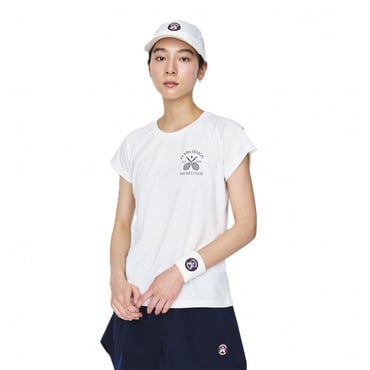 テニスグラフィックTシャツWOMEN1