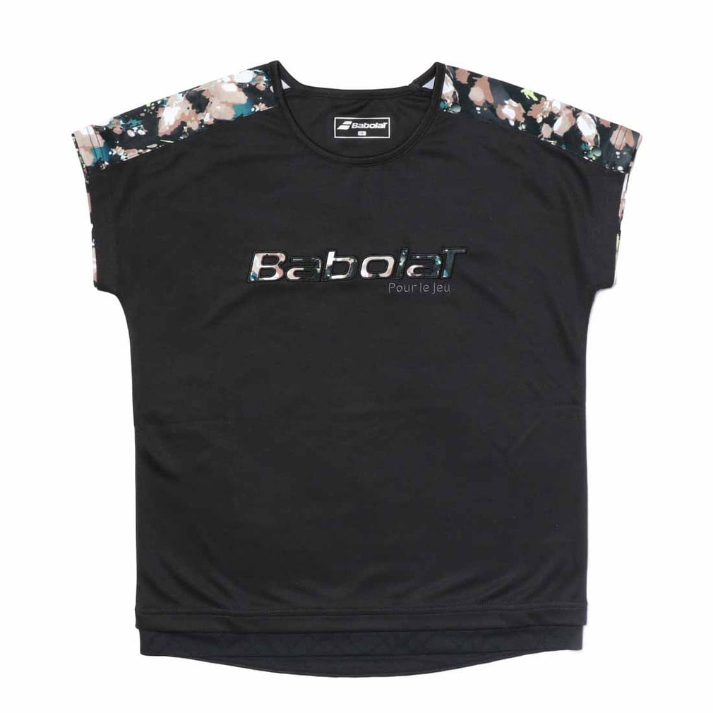 �o�{�� ���f�B�X �e�j�X ����T�V���c PLAY SHORT SLEEVE SHIRT PLAY �V���[�g�X���[�u�V���c BWP6524 �O���t�B�b�N���S ���[�Y�t�B�b�g BabolaT