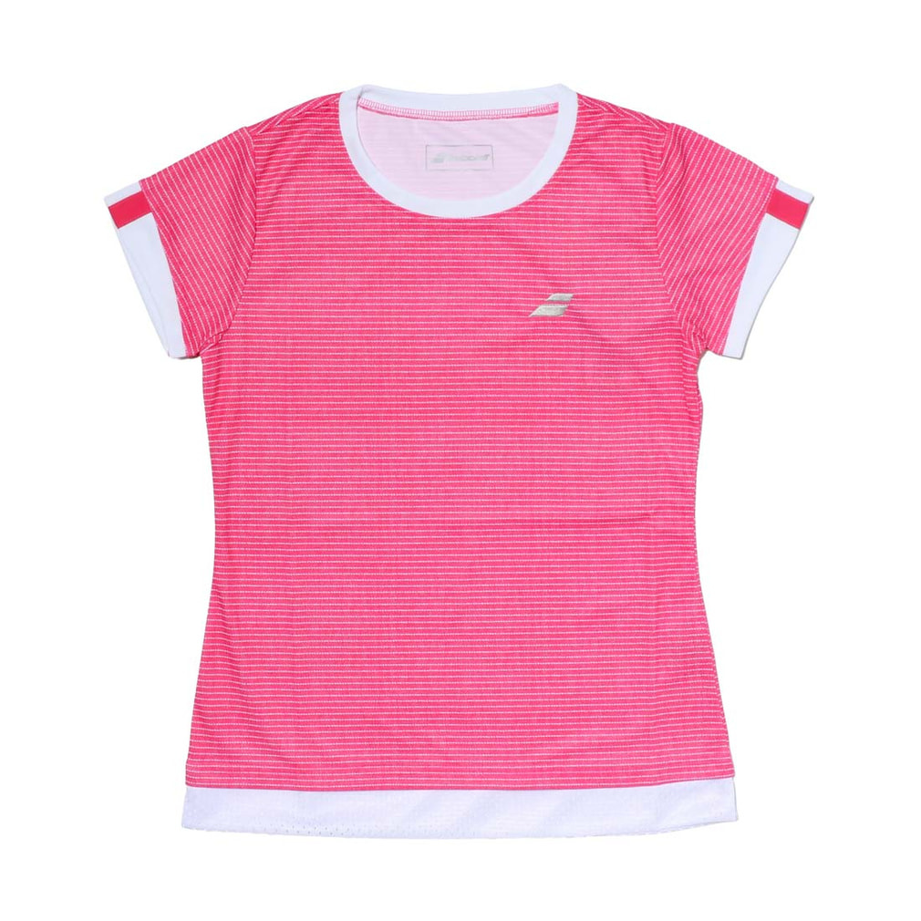 バボラ レディス テニス 半袖Tシャツ CLUB SHORT SLEEVE SHIRT クラブ