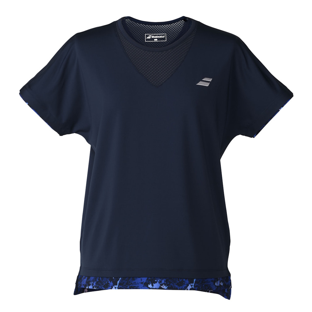 バボラ レディス テニス 半袖Tシャツ PLAY SHORT SLEEVE SHIRT プレイ
