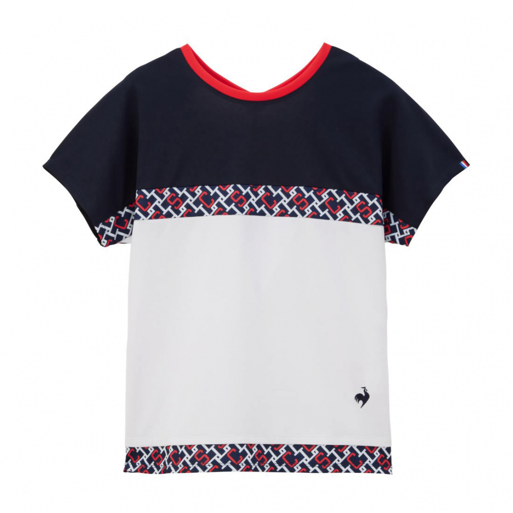 ルコック レディス テニス 半袖Tシャツ 2WAYゲームシャツ サンスクリーンシリーズ QTWXJA03 le coq sportif