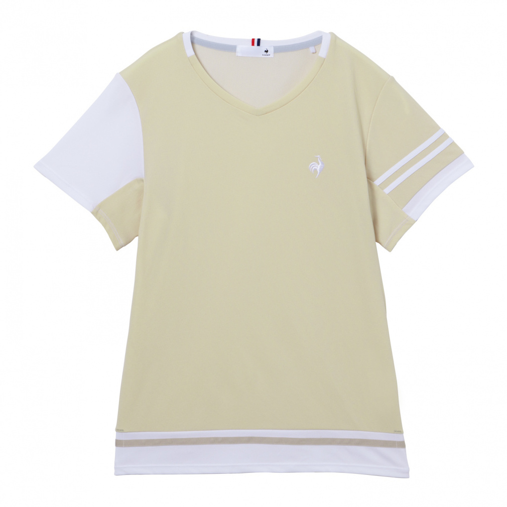 ���R�b�N ���f�B�X �e�j�X�E�F�A ����T�V���c �⊴�Q�[���V���c �ڐG�⊴/UPF30/���L/JTA���F LN6SHT31L le coq sportif