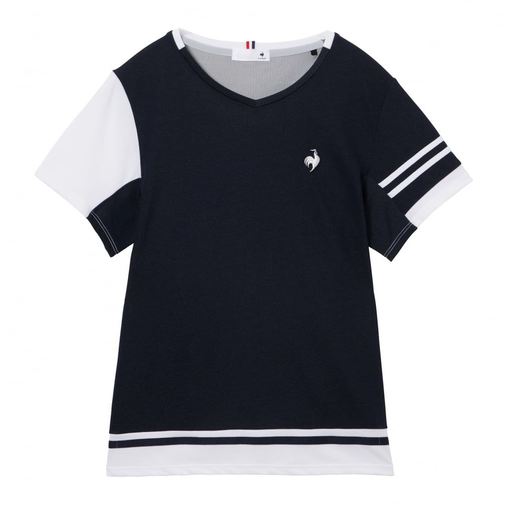 ���R�b�N ���f�B�X �e�j�X�E�F�A ����T�V���c �⊴�Q�[���V���c �ڐG�⊴/UPF30/���L/JTA���F LN6SHT31L le coq sportif