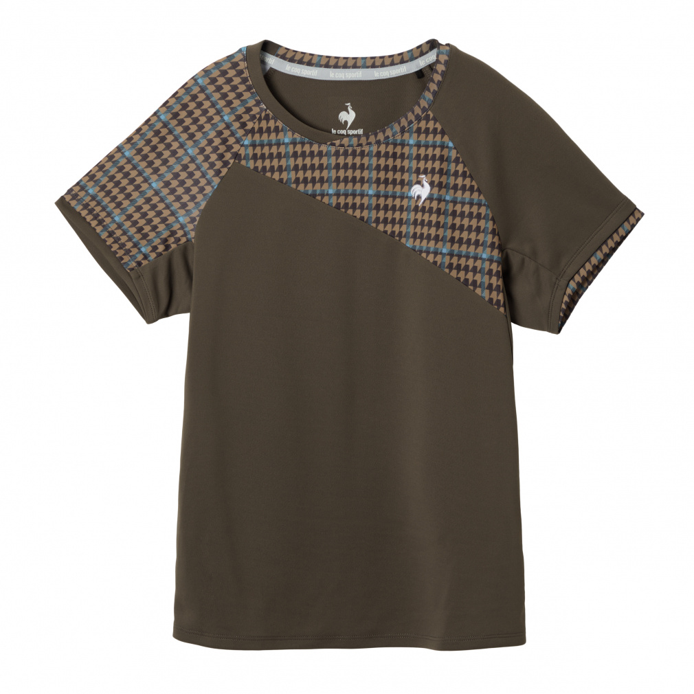 ルコック レディス テニス 半袖Tシャツ ゲームシャツ 吸汗速乾/UV CUT/遮熱/クーリング(効果)/消臭/JTA公認 LN5FHT31L le coq sportif