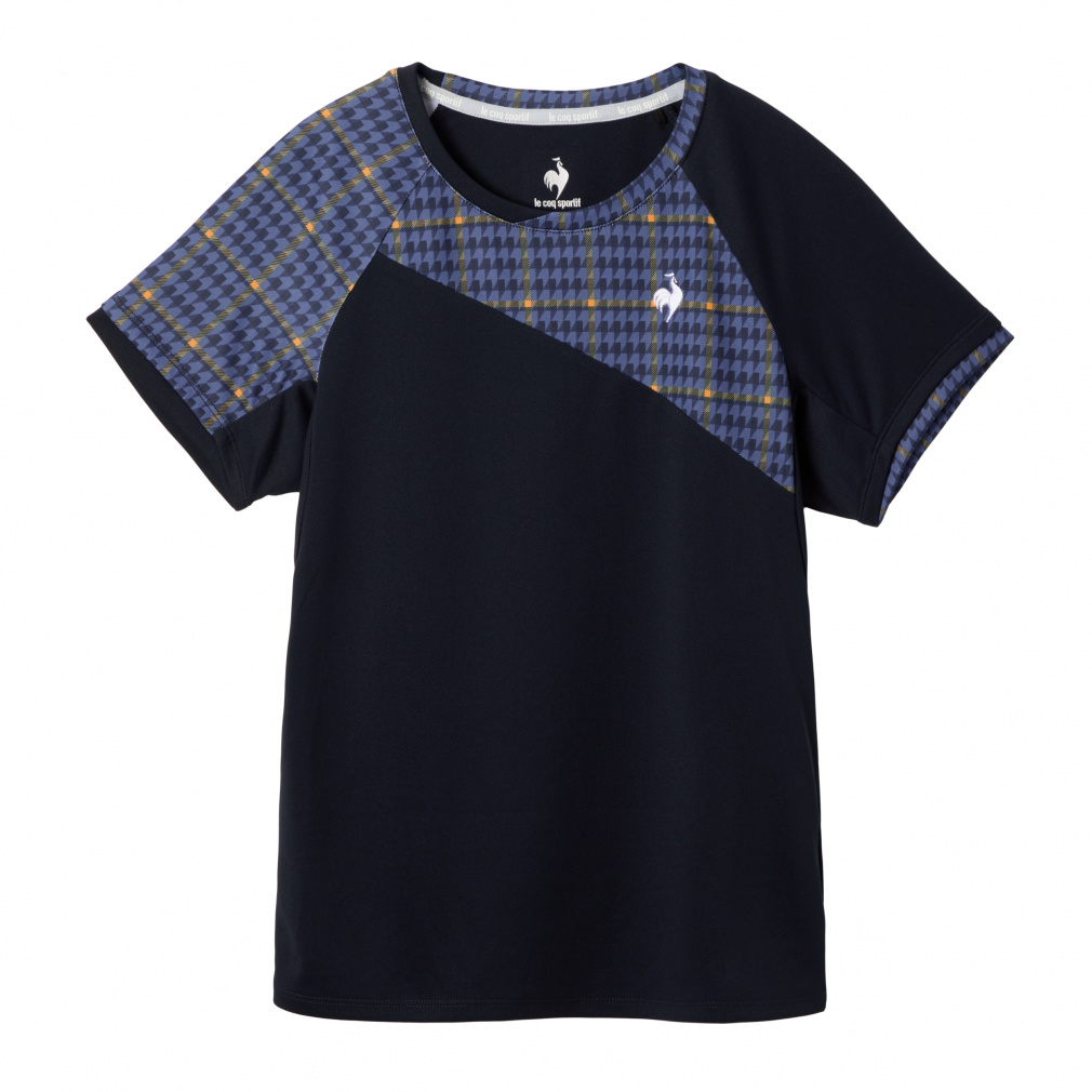 ルコック レディス テニス 半袖Tシャツ ゲームシャツ 吸汗速乾/UV CUT/遮熱/クーリング(効果)/消臭/JTA公認 LN5FHT31L le coq sportif