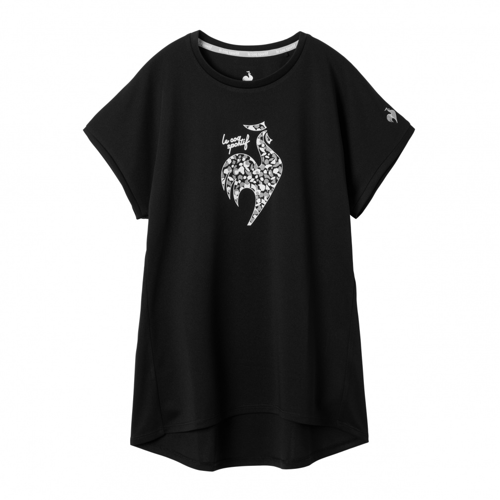 ルコック レディス テニス 半袖Tシャツ プラクティスシャツ 吸汗速乾/UV CUT/遮熱/クーリング(効果)/消臭 LN5FHT32L le coq sportif