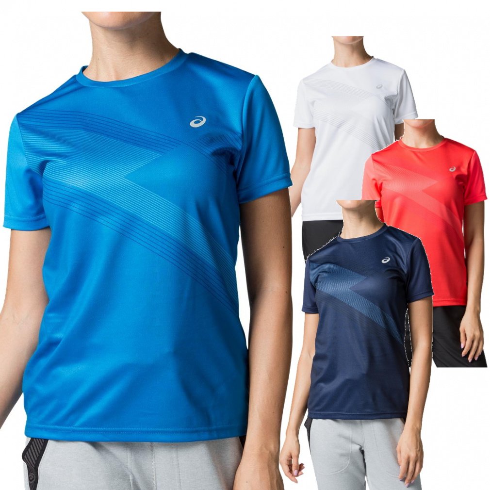 アシックス レディス テニス 半袖Tシャツ クラブ ウィメンズ ショートスリーブトップ CLUB WS SSトップ 2042A113 asics 2303_ms