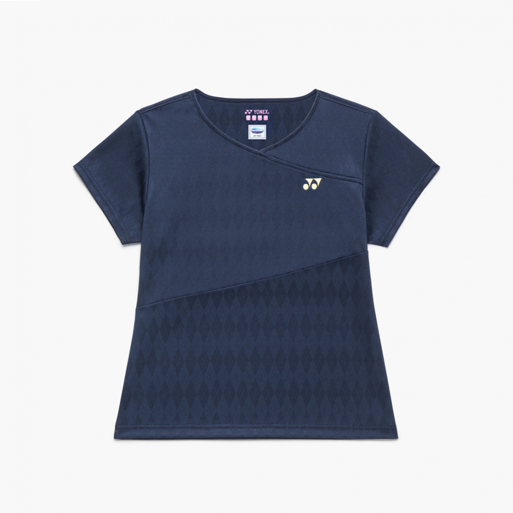 ウィメンズゲームシャツ ベリークール(ネイビー-S)