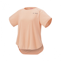 YONEX VERSICOOL Tシャツ JP L ブルーベリー/ベージュ ヨネックス レディス テニス 半袖Tシャツ ウィメンズドライTシャツ