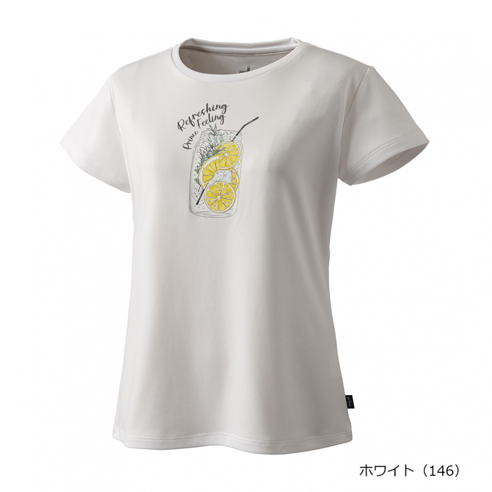 Tシャツ(ホワイト-S　レディス)