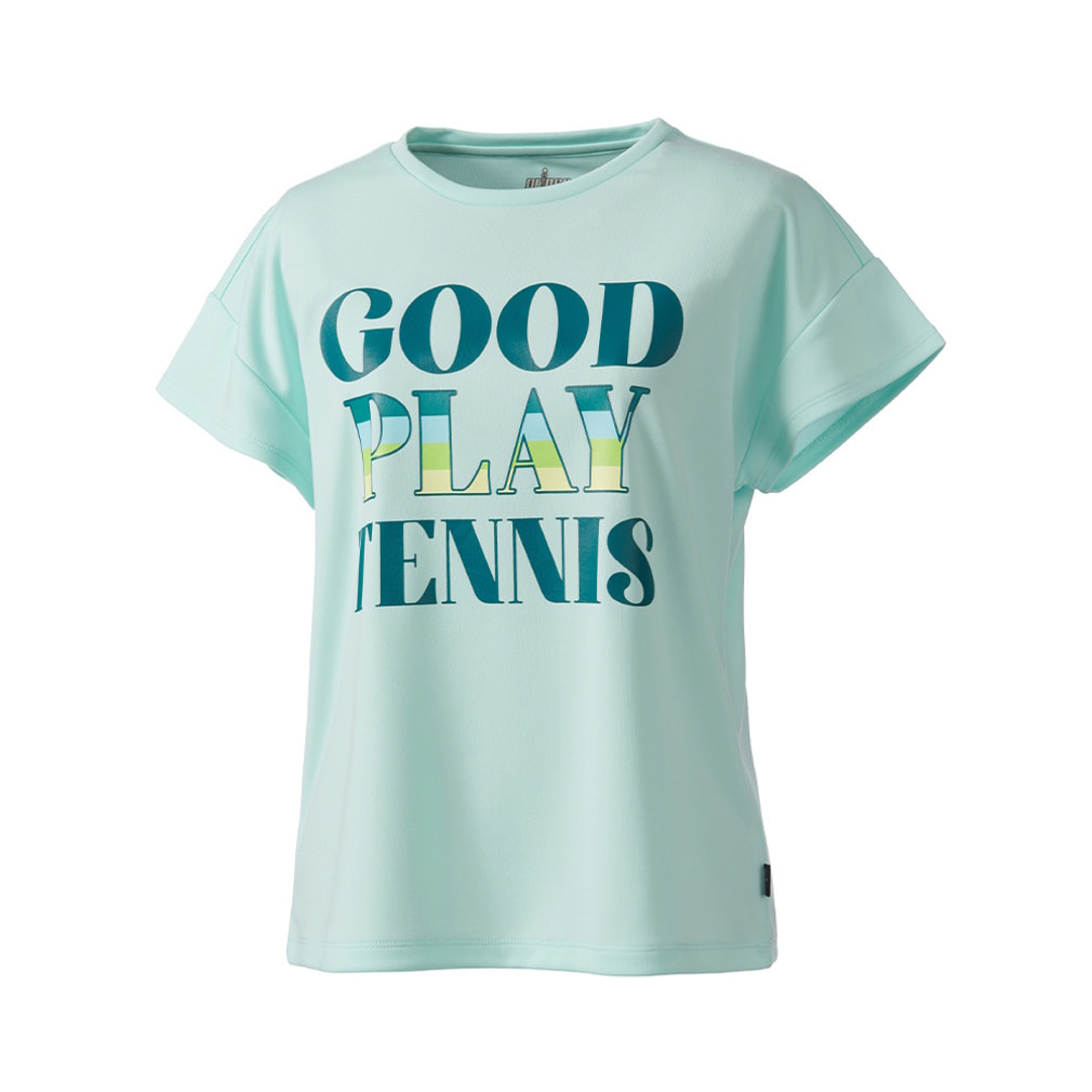 Tシャツ 吸汗速乾/UPF50+(ライトスムース素材)(エメラルドグリン-M)