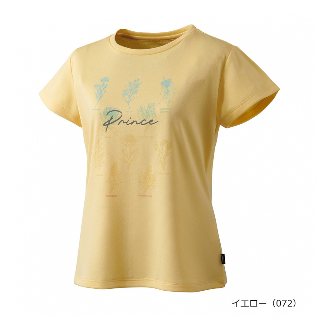 プリンス レディス テニス 半袖Tシャツ Tシャツ WS5066 Prince｜Alpen