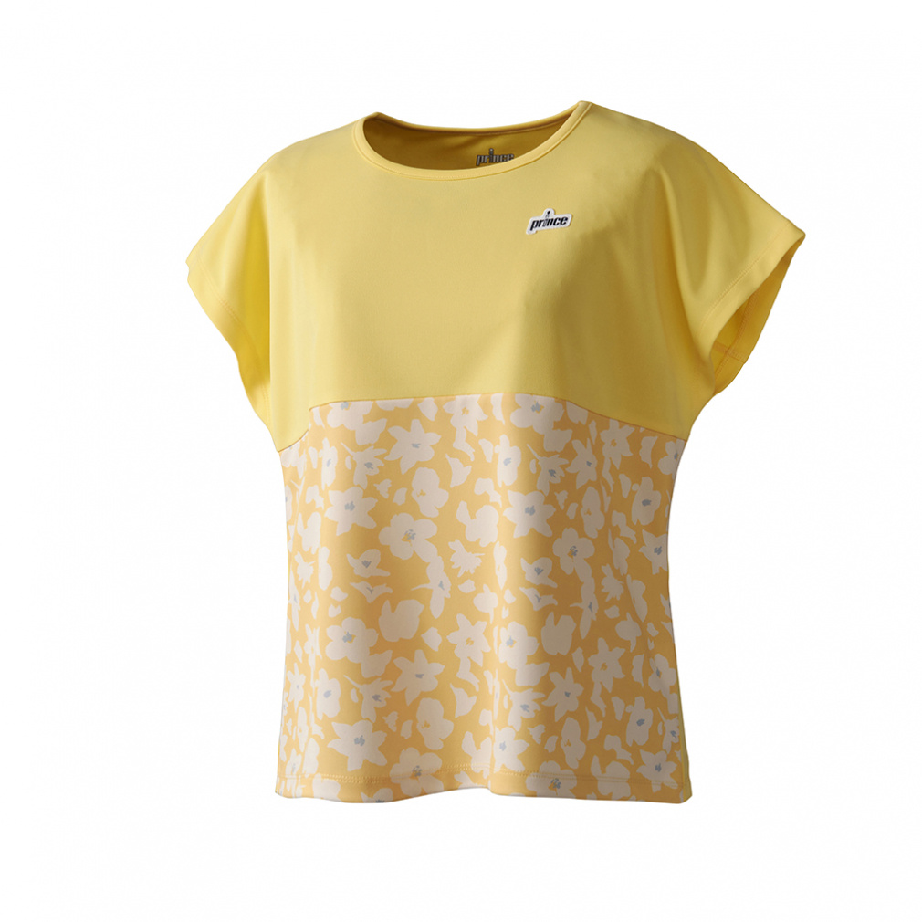 ライトスムース素材 ゲームシャツ(イエロー-M)