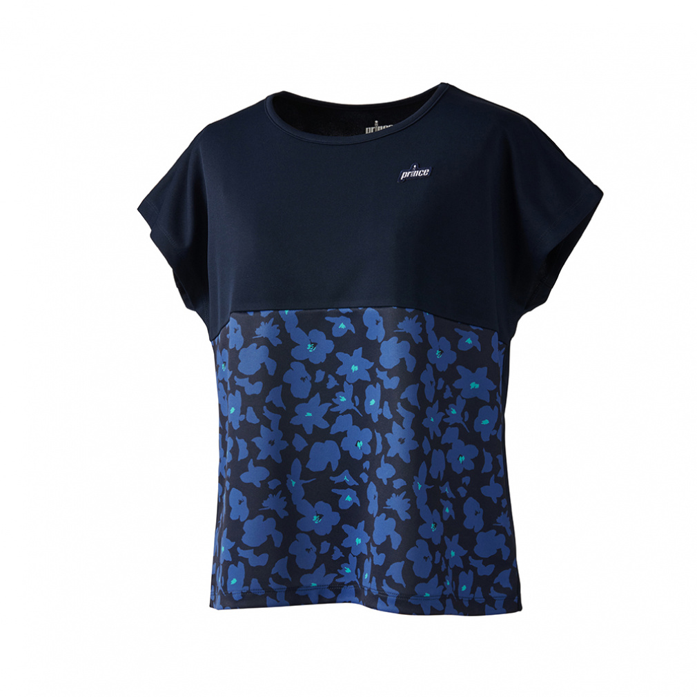 ライトスムース素材 ゲームシャツ(ネイビー-M)