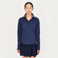 ハーフジップジャージ