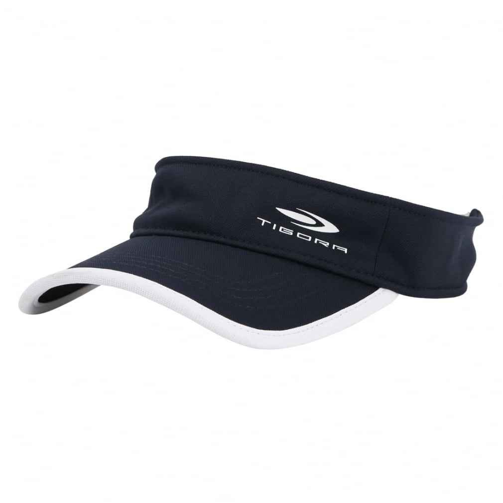 ATHLETICS サンバイザー 遮熱 接触冷感(ネイビー-FREE)