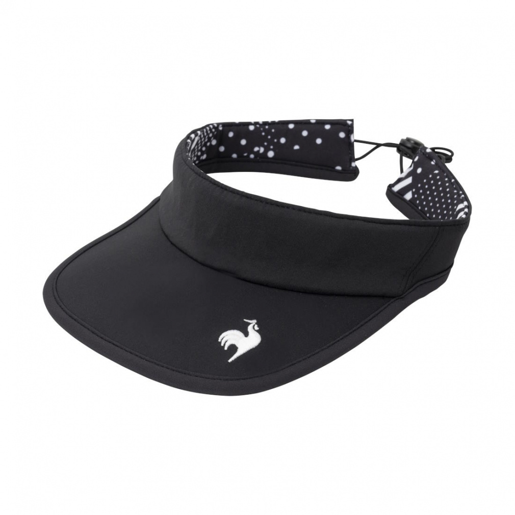 ルコック リジューム上下セット　サンバイザー le coq sportif golf 【RIJOUME/リジューム】リボン付きサン