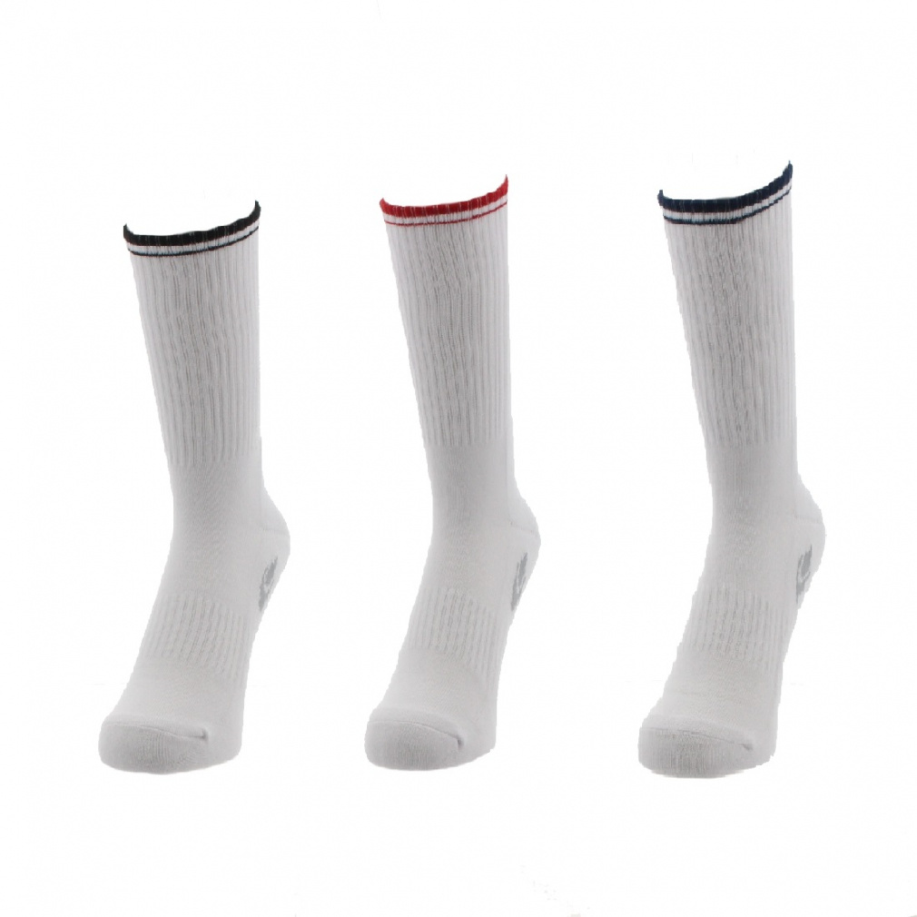 3足組 レギュラー丈ソックス 吸水速乾/消臭(--25-27cm)