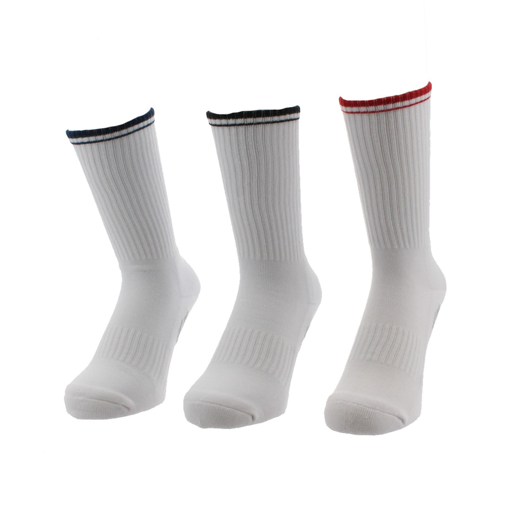3足組 レギュラー丈ソックス(--25-27cm)