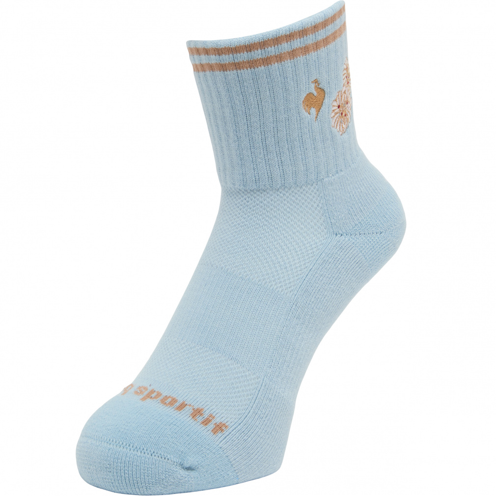 ポールアンドジョーコラボ テニスショートソックス(ペールブルー-25-27cm)