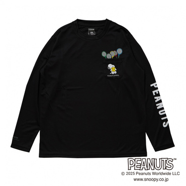 グラフィック長袖Tシャツ スヌーピー