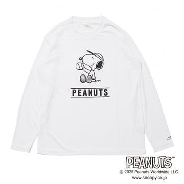 グラフィック長袖Tシャツ スヌーピー