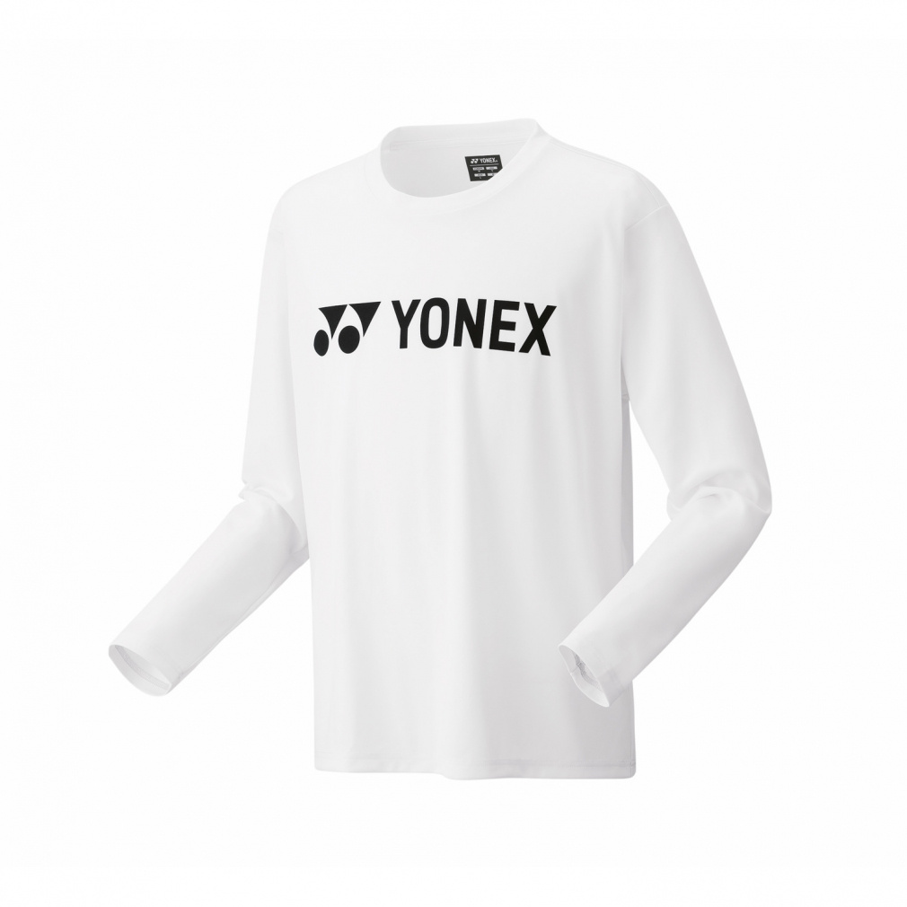 ✨限定 新品 ✨YONEX ユニ ロングスリーブ Tシャツ ホワイト　L ユニロングスリーブTシャツ ベリークール｜Alpen Online
