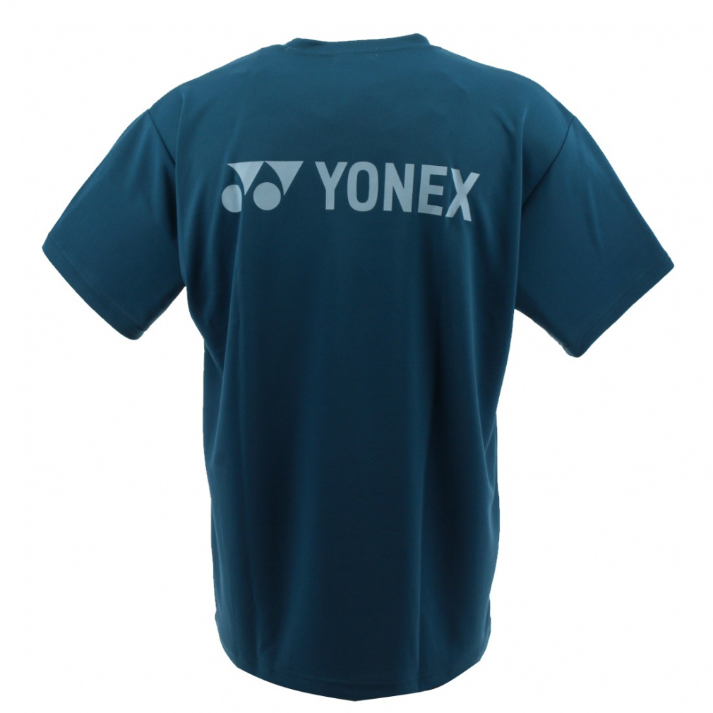 YONEX - オリジナルバドミントンTシャツ 背面ロゴ入り 楽天市場】ヨネックス メンズ レディス テニス 半袖Tシャツ