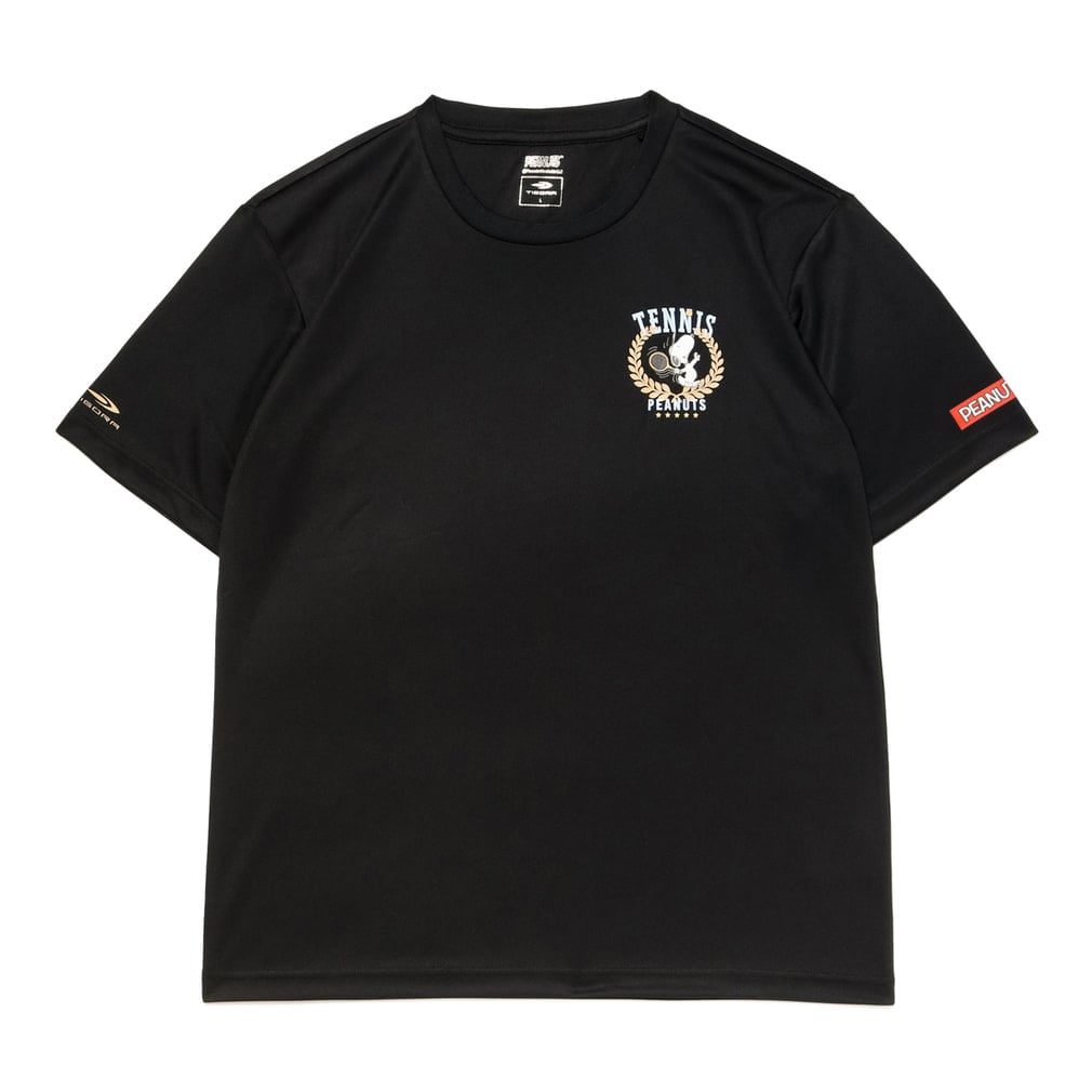 ピーナッツ スヌーピー メンズ レディス テニス 半袖Tシャツ