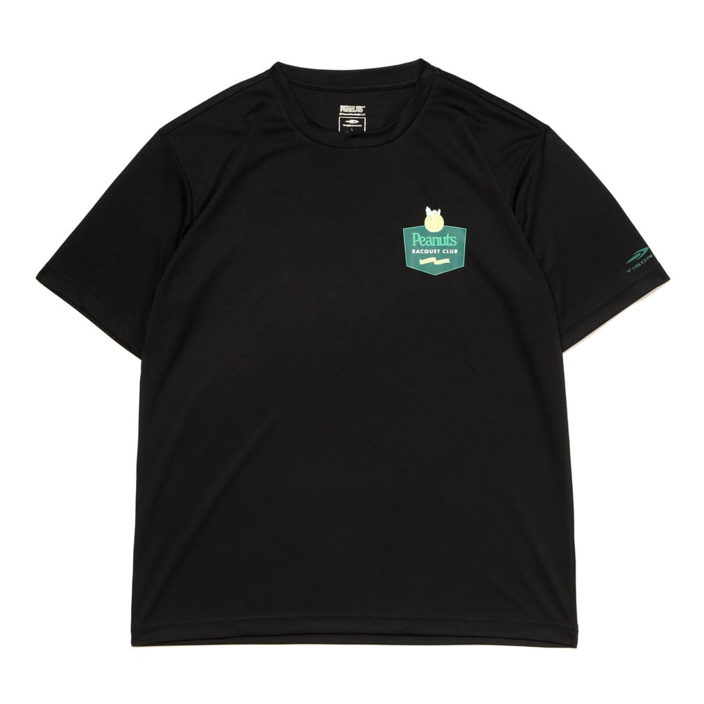 スヌーピー グラフィックTシャツ(ブラック-XS)