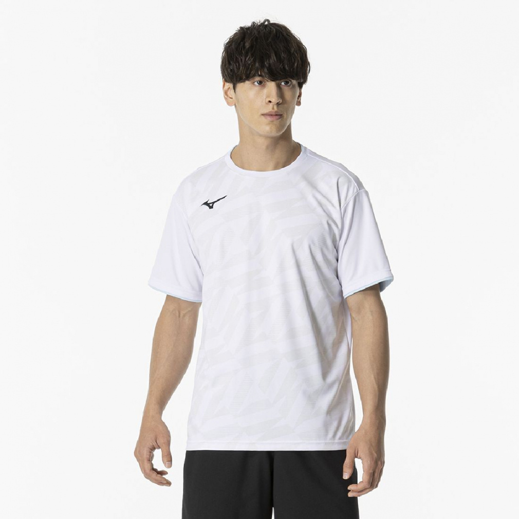ミズノ メンズ レディス テニス 半袖Tシャツ ゲームシャツ 62JAB028 MIZUNO