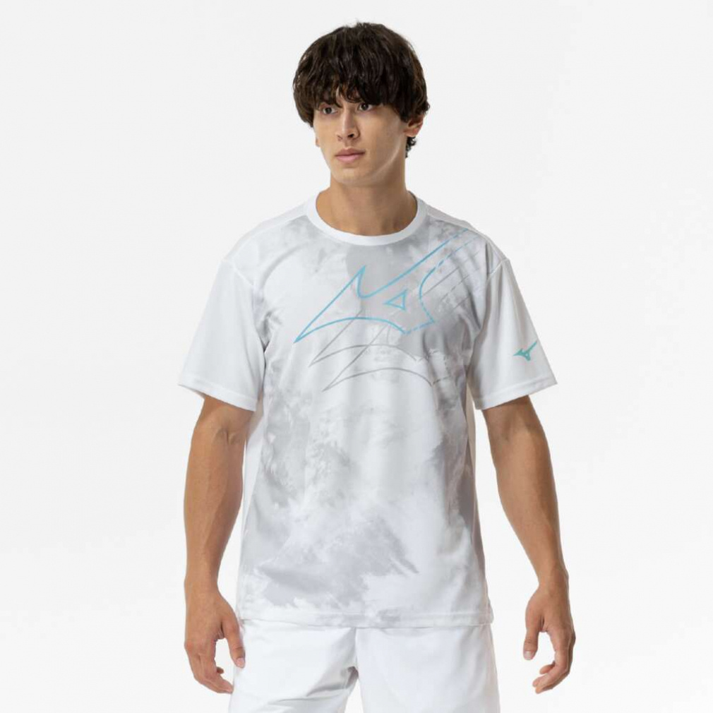 ミズノ メンズ レディス ラケットスポーツ 半袖Tシャツ プラクティスシャツ 62JAC041 MIZUNO