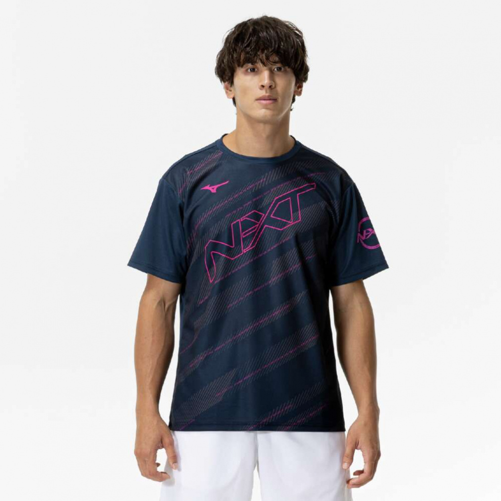 ミズノ メンズ レディス ラケットスポーツ 半袖Tシャツ プラクティスシャツ 62JAC042 MIZUNO