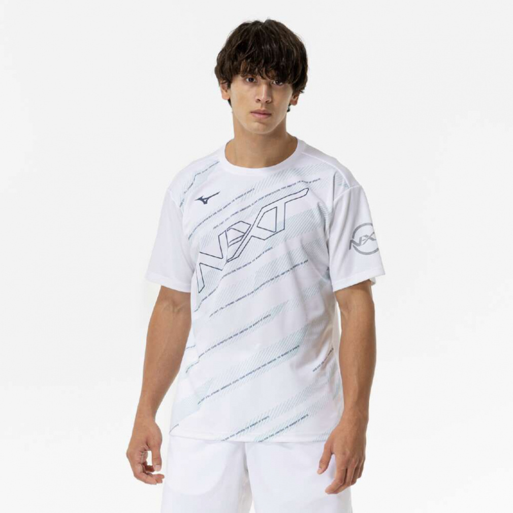 ミズノ メンズ レディス ラケットスポーツ 半袖Tシャツ プラクティスシャツ 62JAC042 MIZUNO