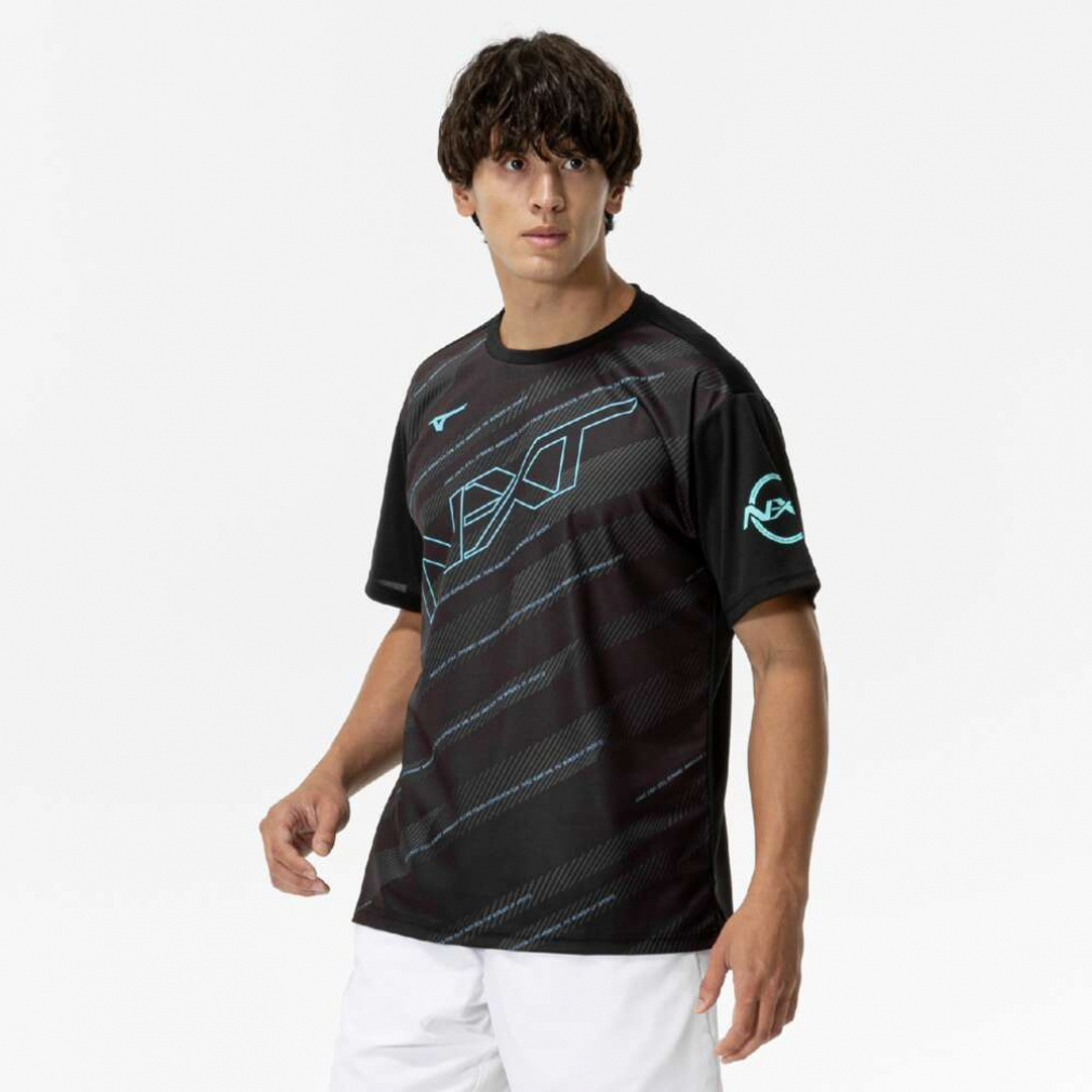 ミズノ メンズ レディス ラケットスポーツ 半袖Tシャツ プラクティスシャツ 62JAC042 MIZUNO