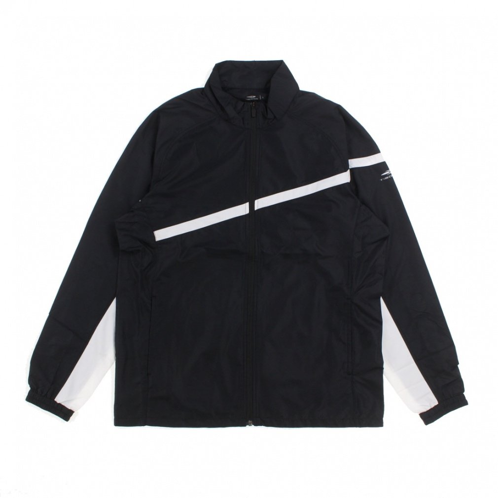 新品同様 ラファ　ウインドブレーカー　黒　Sサイズ ティゴラ メンズ レディス テニス ウインドブレーカー 撥水/UPF50
