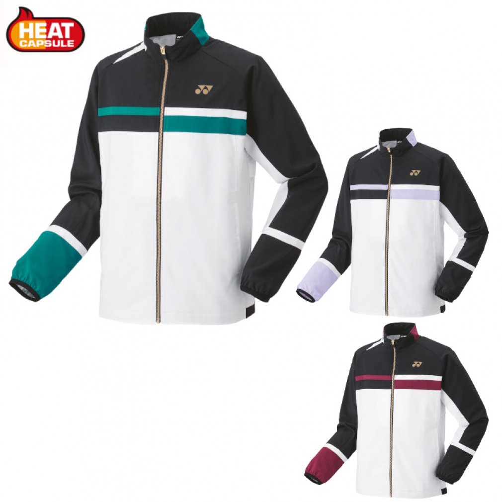 ヨネックス メンズ レディス テニス ヒートカプセル ウインドブレーカー 裏地付きウィンドウォーマーシャツ(フィットスタイル) 70094 YONEX