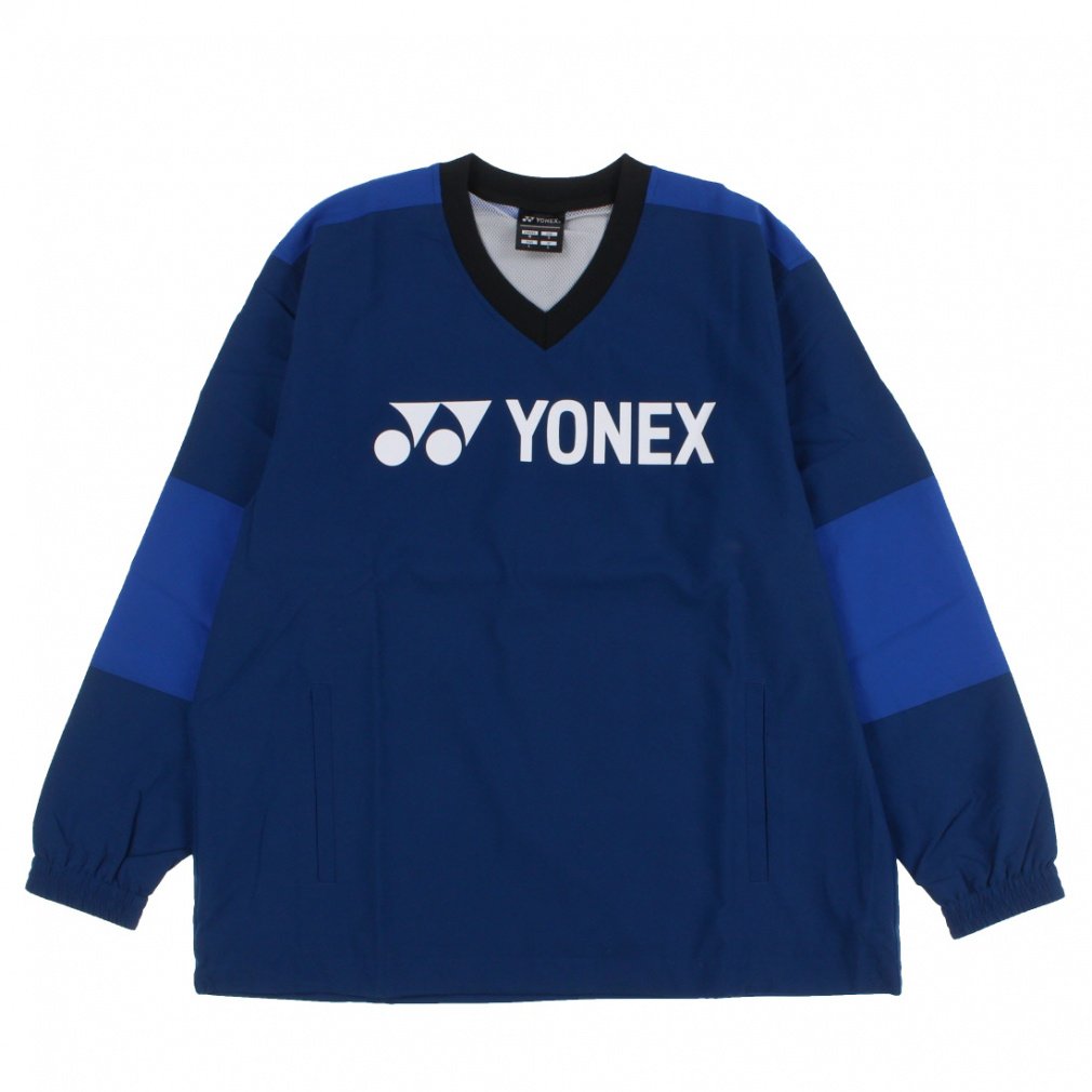ヨネックス メンズ レディス テニス トレーナー 裏地付Vブレーカー